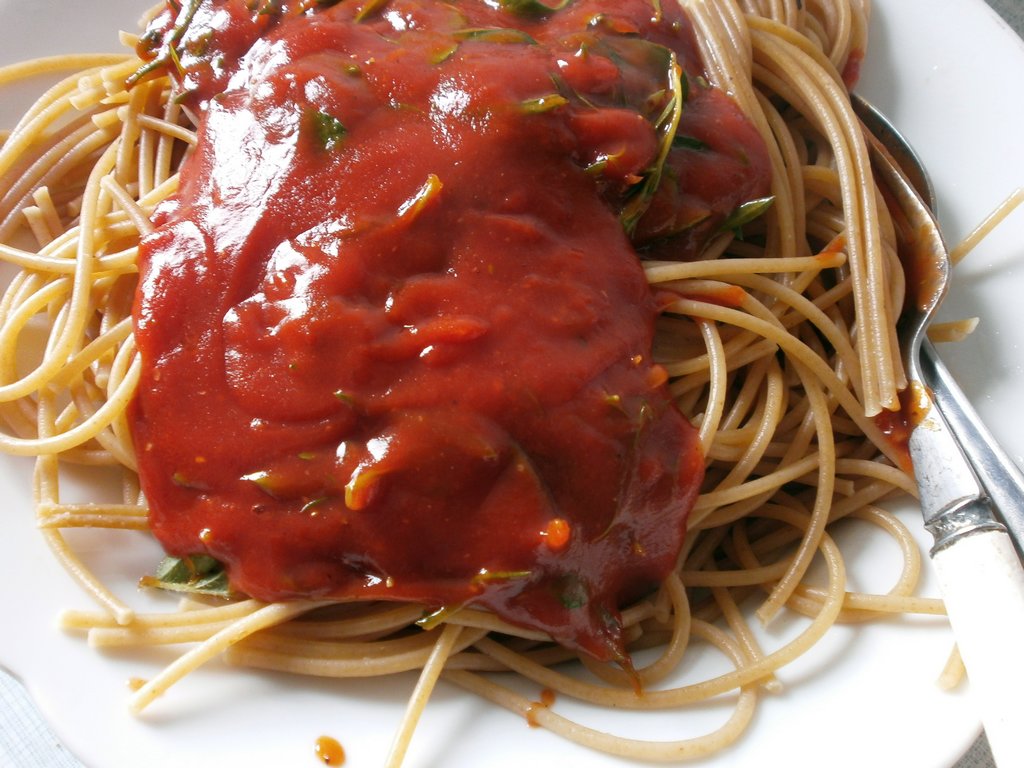 Spaghetti mit Ketchup | Sackmühle